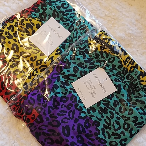 Pants - 2 Colorful leggings